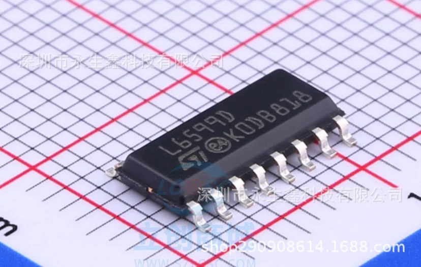 Бесплатная доставка | L6599DTR L6599D L6599 SOP16 IC Обустройство дома
