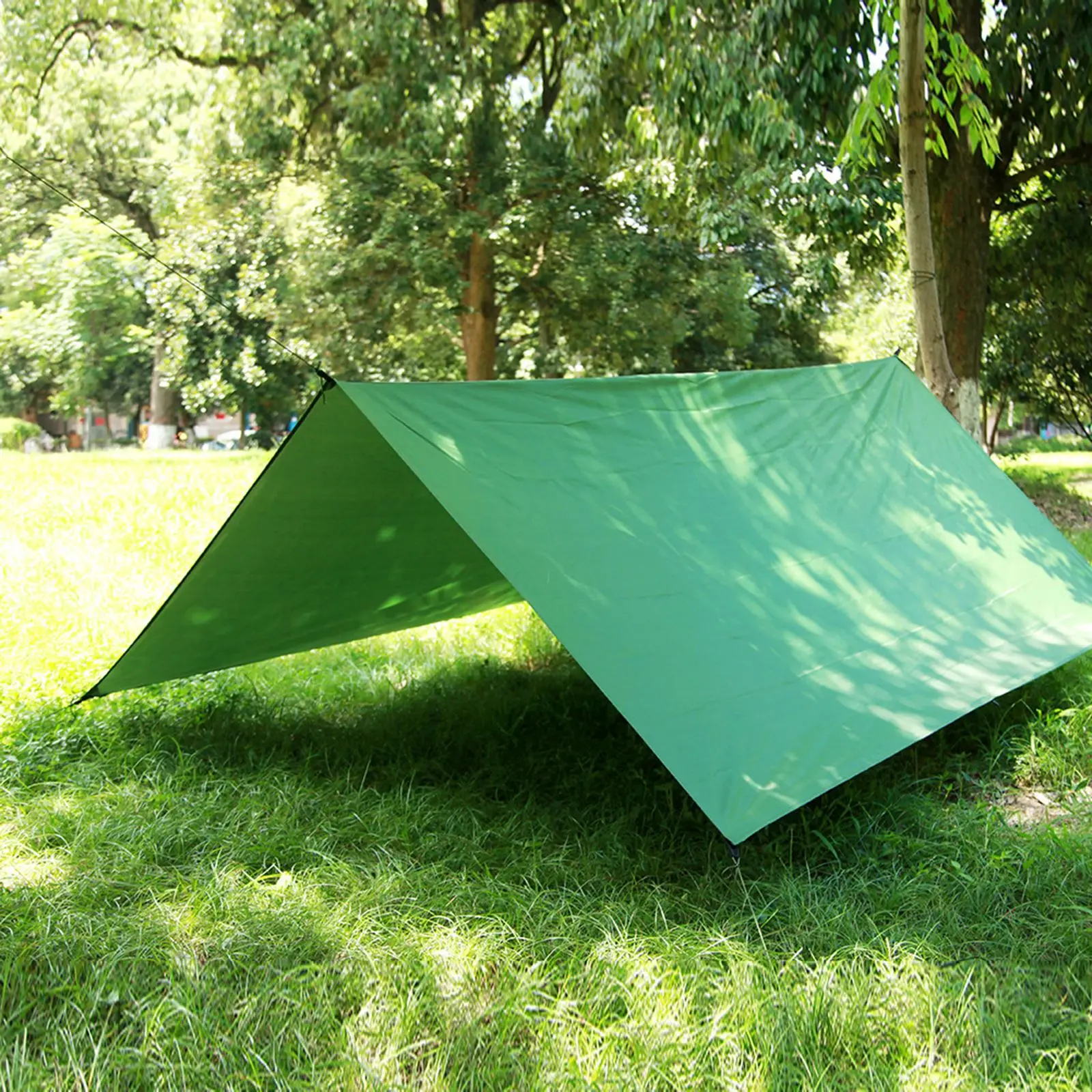 Outdoor Waterproof UV-resistant Sun Shelter Camping Tarp Folding