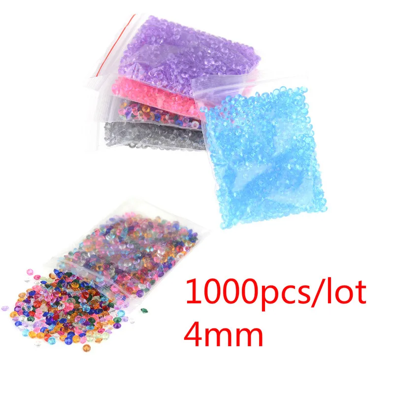 1000pcs Fake Crystal Gem Vase Garden Stone DIY Diamond Nail Phone Case Table Confetti Colorful Crystal Garden Decorative Pebbles 1000pcs Fake Crystal Gem Vase Garden Stone DIY Diamond Nail Phone Case Table Confetti Colorful Crystal Garden Decorative Pebbles