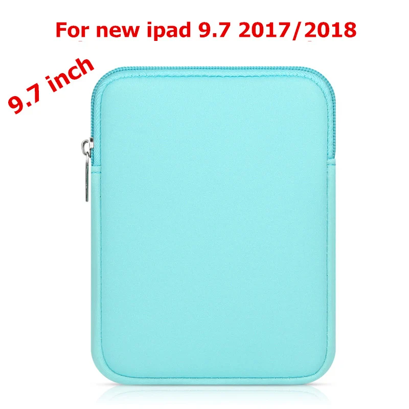 Мягкие планшеты гильзы сумка для iPad Mini 1/2/3/4 Air 1/2 крышка чехол для iPad Pro 9,7 нового iPad / 9,7 для чтения электронных книг 6 - Цвет: 9.7 inch blue