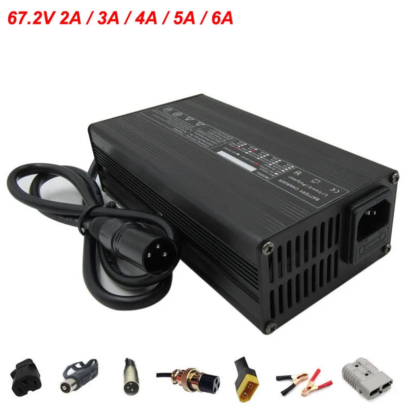 67 2 V 2A 3A 4A 5A 6A Зарядное устройство 60 ионно литиевая GX16 коннектор XLRM для 16с батарея
