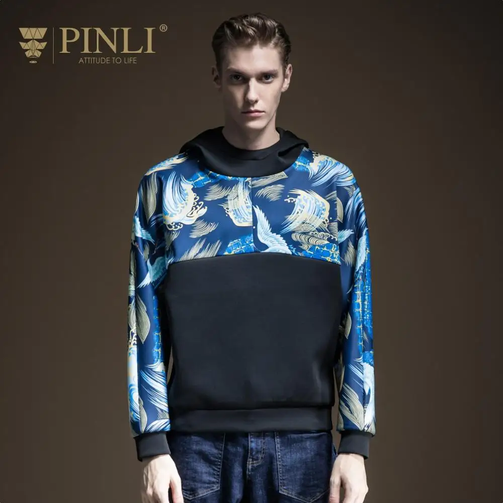 Moletom, распродажа, полная, не тонкая, Moleton Masculino, Дворцовый Pinli, осень, новая мужская одежда, китайский костюм с принтом, B193309148