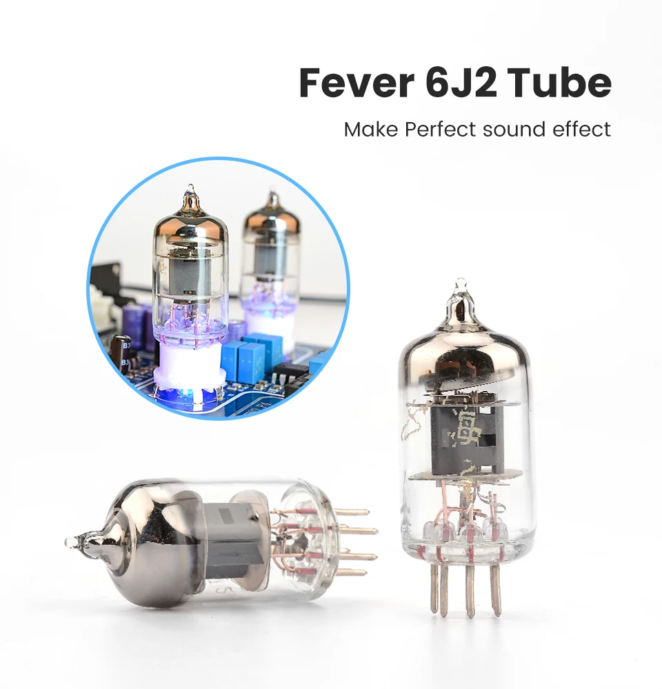 AIYIMA 6J2 Vacuum Tube MM Phono Turntable Preamplifier HiFi Stereo Phonograph Preamp Amplifier Vinyl Record Player For Home DIY