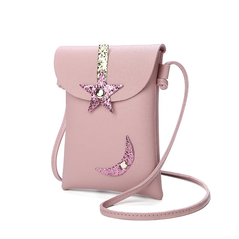 

Mobile Phone Bag 2020 Leisure New Moon and the Stars Cross-Body Single Purse luxury handbags women bags designer