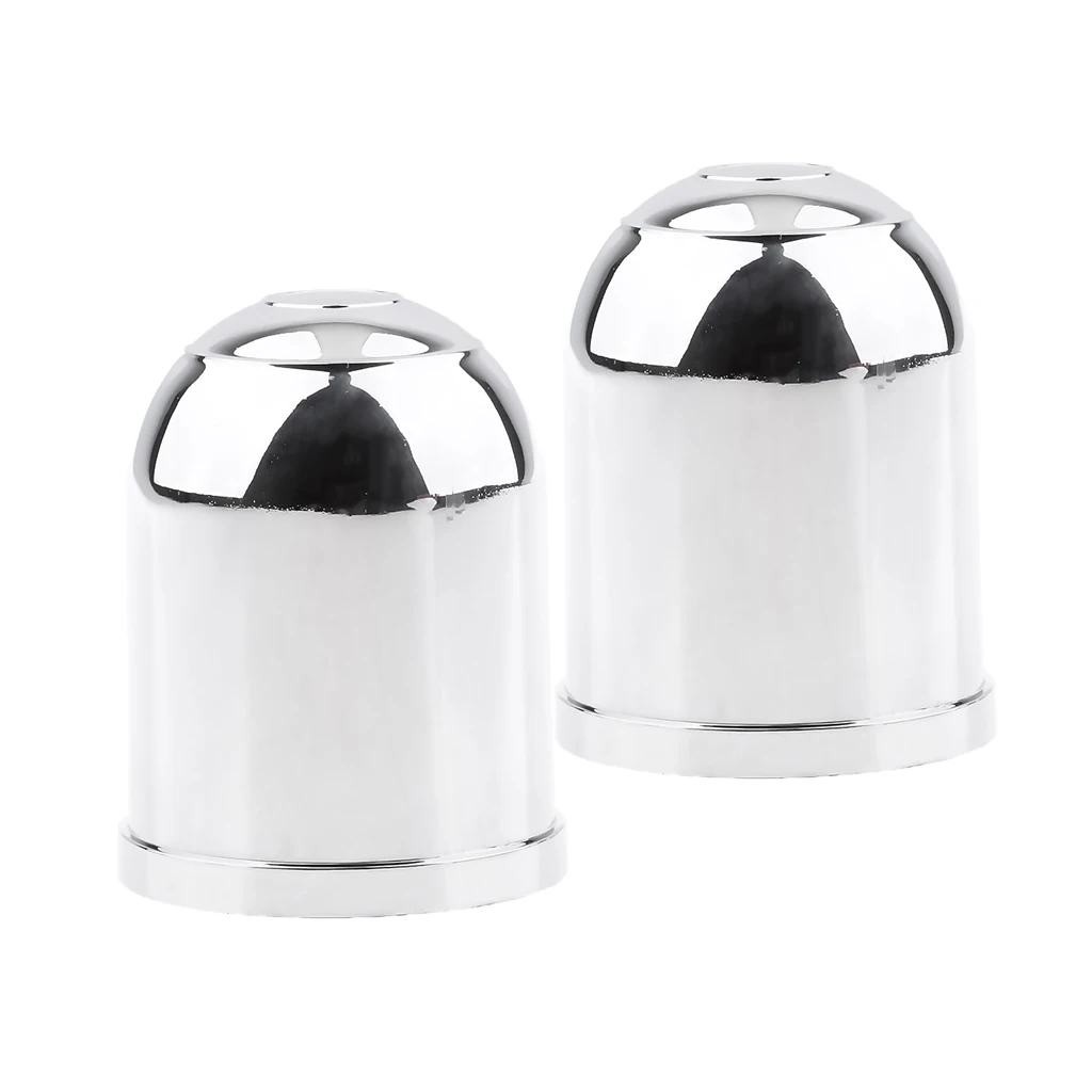 2x Chrome Tow Bar Ball Cover Cap Car Towing Hitch Towball Trailer Van 50mm 2x Chrome Tow Bar Ball Cover Cap Car Towing Hitch Towball Trailer Van 50mm