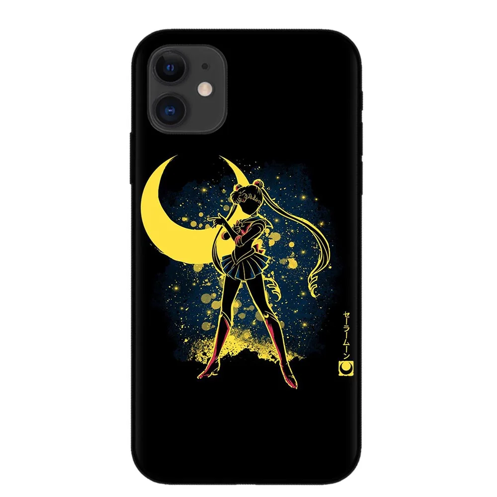 Чехол Сейлор Мун для телефона iphoe X XR XS Max чехол iphone 6 6s 7 8 plus 11 Pro Модный милый