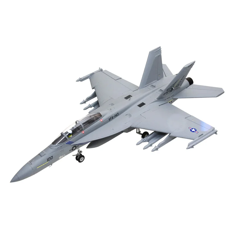 Радиоуправляемый самолет FMS F/A 18F F18 V2 Super Hornet 70 мм воздуховод EDF Jet модель самолета
