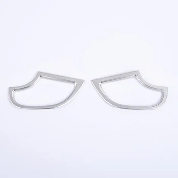 

2pcs Decoration Trim 2pc 2x 2* Dashboard Outlet High Quality ABS Chrome