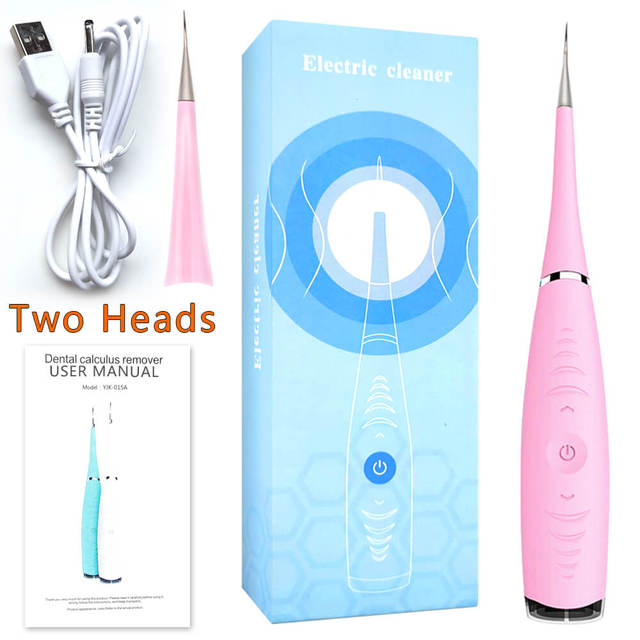 Whitening Sonic Cleaner  Dental Scaler Tooth Stain Tartar Remover Dentist Ultrasonic Vibrition White Teeth Fix Calculus
