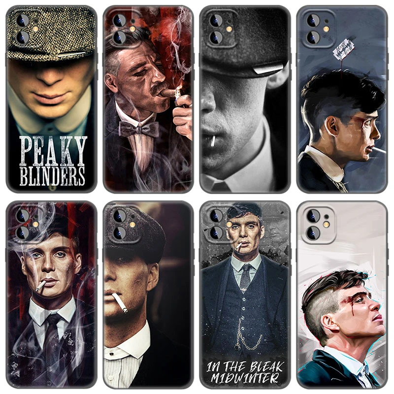 Peaky Blinders Thomas Shelby Case For Apple iPhone 13 12 Mini 11 Pro Max XR X XS MAX 6 6S 7 8 Plus 5 5S SE 2020 Black Cover