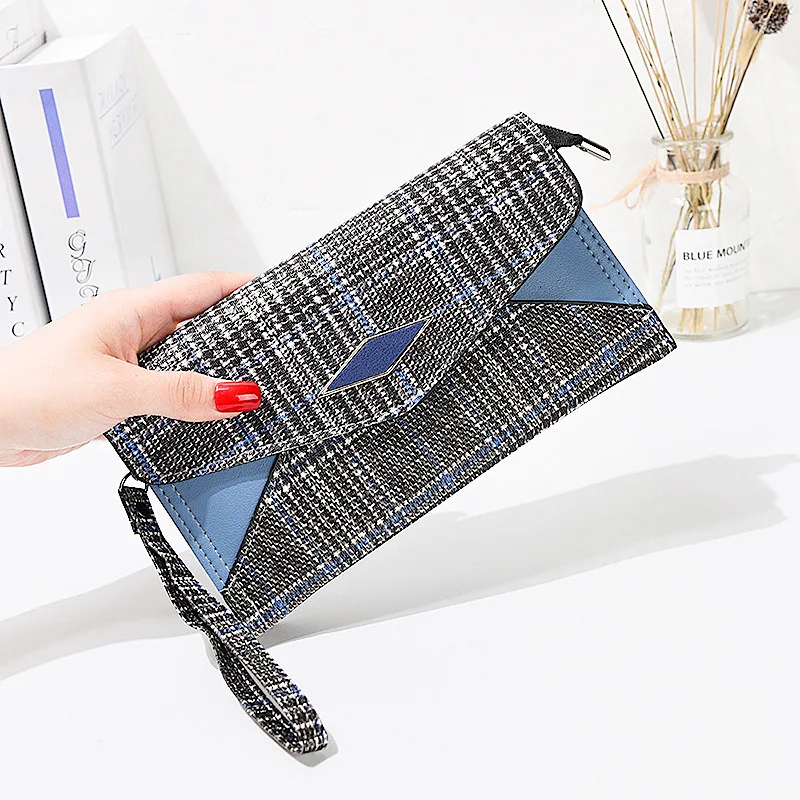 

New Style Wallet Women's Bear Hardware Long Buckle Korean-style Hipster Candy-Colored Large-Volume Simple Students