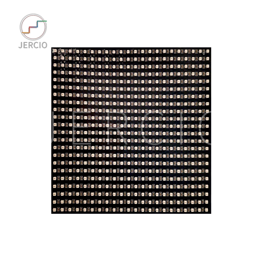JERCIO XT1511-MINI-D как ws2812b SMD2427 8*8/8*32/16*16/22*22/11*44 Светодиодный индивидуально адресуемых DC5V светодиодный Пиксели панели