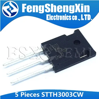 

5PCS STTH3003CW TO-3P STTH3003 TO-247 STTH3003C HIGH FREQUENCY SECONDARY RECTIFIER