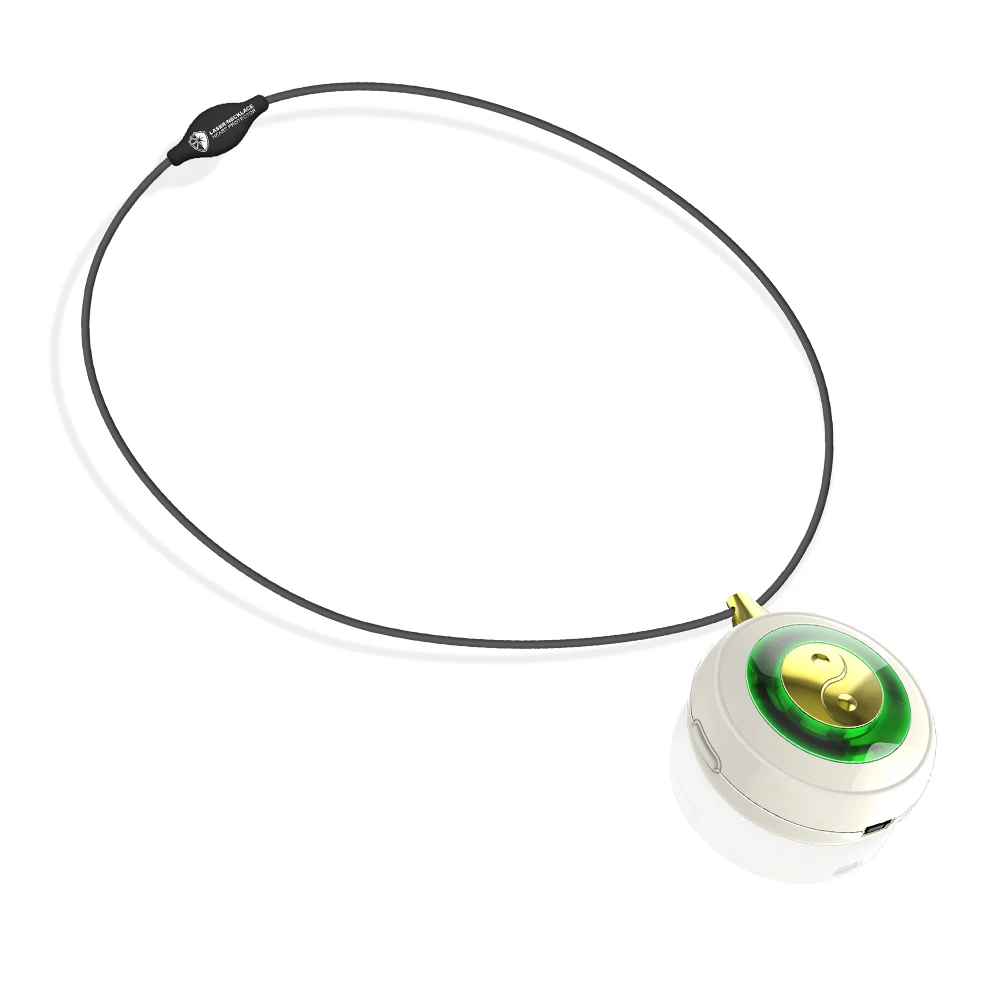 LASTEK Heart Protect Pendant Necklace Prevent Cerebral Thrombosis Coronary Disease Angina Semiconductor Laser Therapy Device