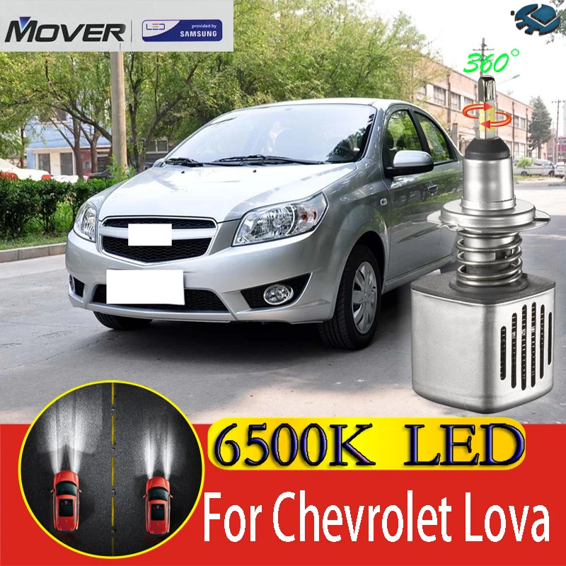 

Car Headlight Bulbs LED Provided By SAMSUNG For Chevrolet Lova LED Car 6500K White Light Auto Headlight 2X