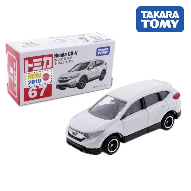 TAKARA TOMY Tomica 1:66 Honda CR-V white #67 Die-cast Model Car Toy Car boys toys