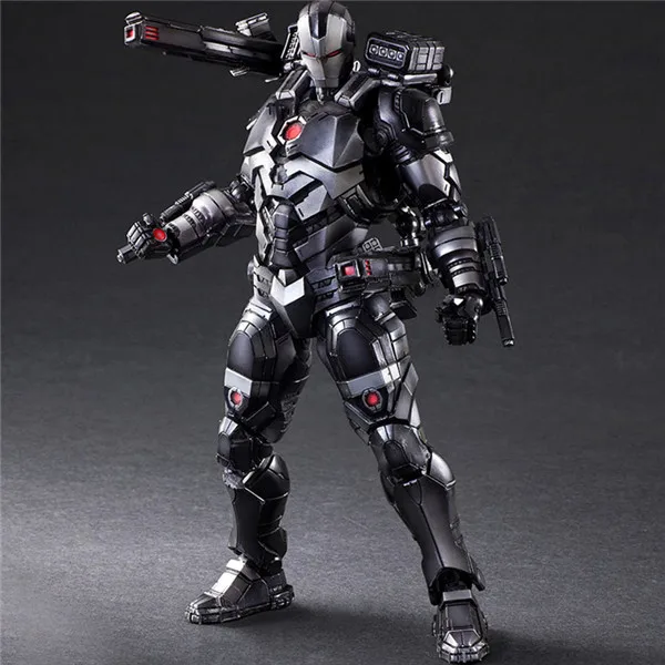 Marvel Comics Play Arts Kai Marvel 25cm Iron Man Super Hero Ironman PVC Action Figures toys Anime figure Toys For Kids children (6)