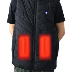 4 in 1 Electric Heating Pad With 3-Gear Control USB Clothes Safe Heated Pad For Cloth Vest Jacket Waist Back Shoulder
