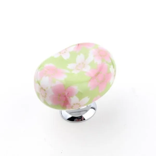free shipping Japan Stylish  ceramic knob  porcelain knob Japanese Zephyr  furniture handle 32mm Porcelain round knob  