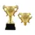 1PC 14.3 cm Plastic Trophy Kids Sports Competitions Award Toy with Base for School Kindergarten