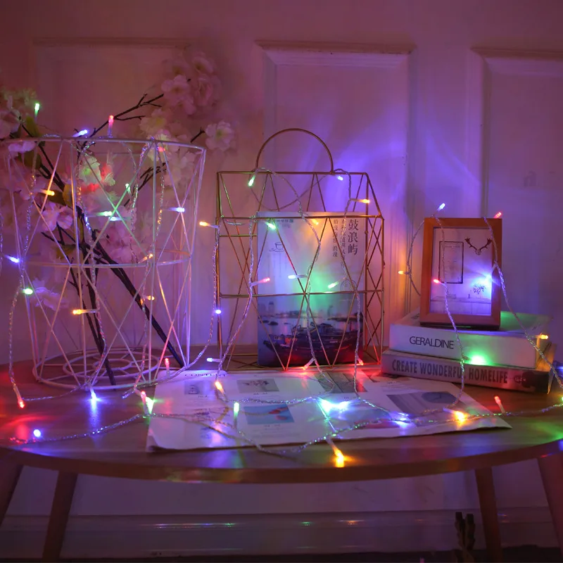 Natal Ao Ar Livre rvore De Natal Luz Led Luzes Da Corda 100m 10m 