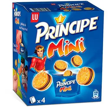

Principe Galletas Sandwich Mini Relleno De Chocolate