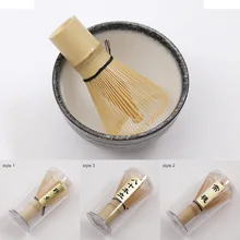 Матча зеленый чай порошок чайный порошок инструменты для перемешивания портативная кисть для перемешивания порошка 1 шт кухонные принадлежности матча бамбуковый венчик