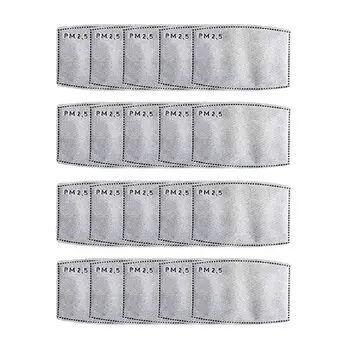 

20/50/80/100pcs Replaceable PM2.5 Filter paper Anti Haze mouth Mask Anti-smog mask Filter paper Health Care