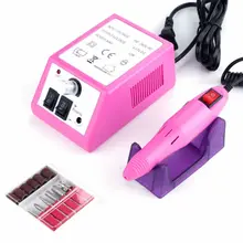 Профессиональный Электрический пилка для ногтей дрель Маникюрный Инструмент Педикюр машина набор