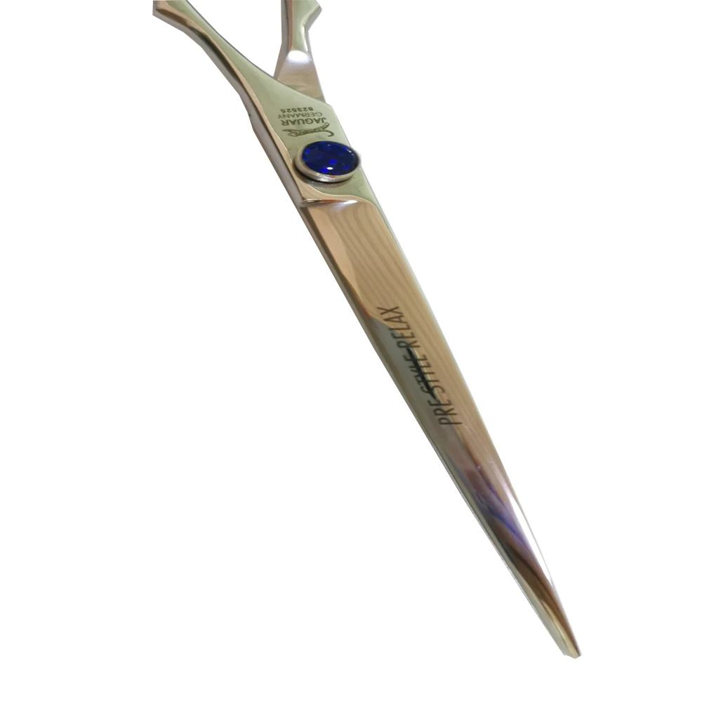 8,5 дюймов серебряные ножницы Jaguar брендовые Ножницы Профессиональные парикмахерские ножницы для волос прореживающие ножницы