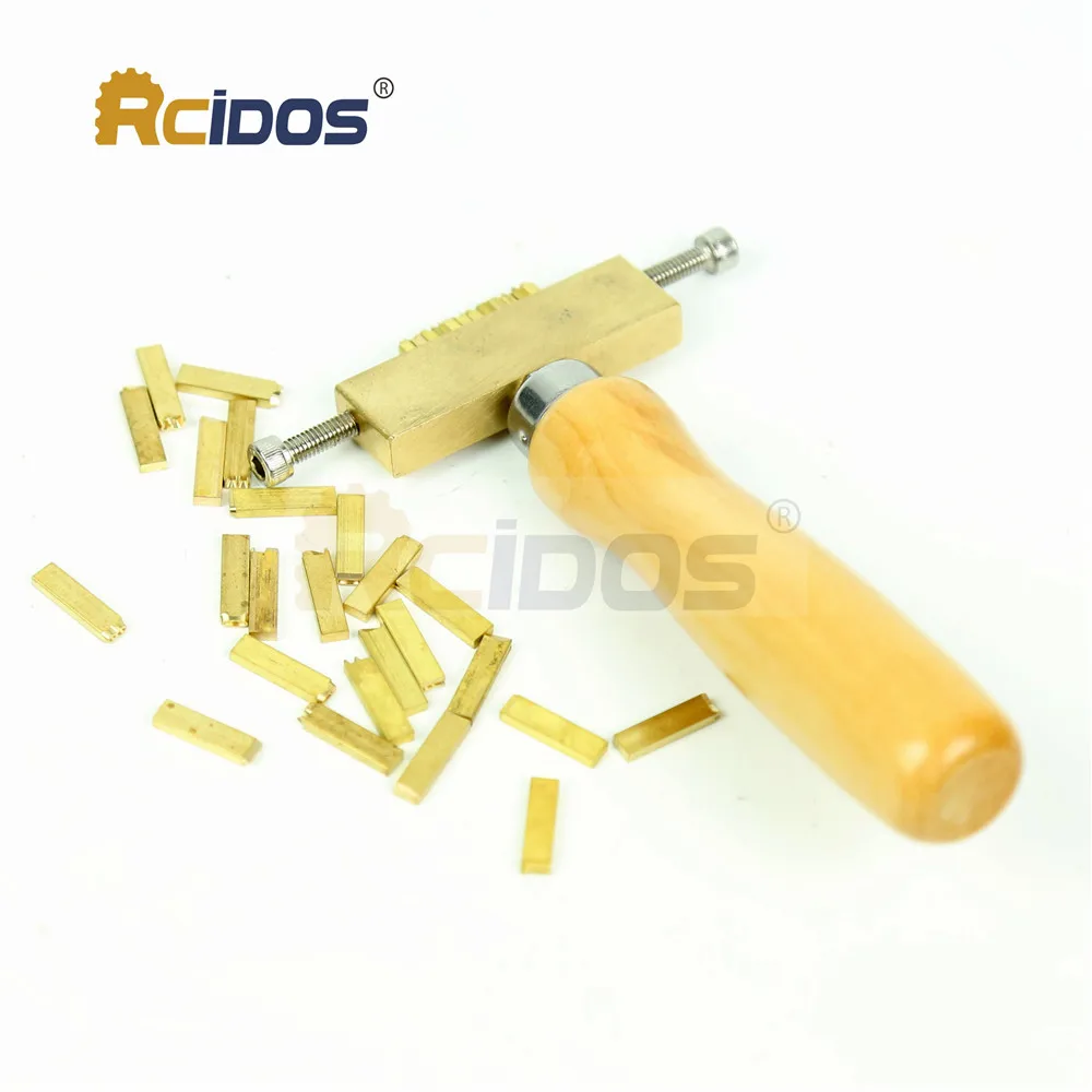 RCIDOS Hand Fire heat up Brass letters Hot foil Stamping toolsRomantic book side arc stamping foil transfer print coding tools