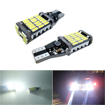 

2x Signal Lamp W16W LED T15 921 912 Bulb Car Auto Reversing Lamps Stop Light Back Up Lights Reverse Bulb Xenon White For Toyota