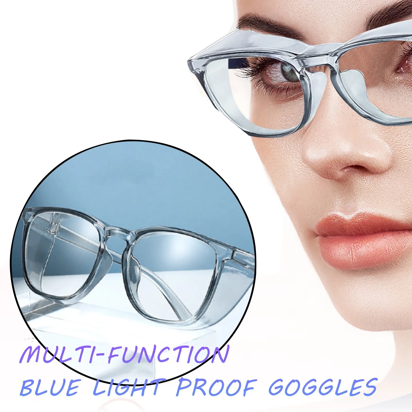 Anti-Fog Safety Driver Goggles Classic Goggle Blue Light Blocking Glasses Protective Sunglasses