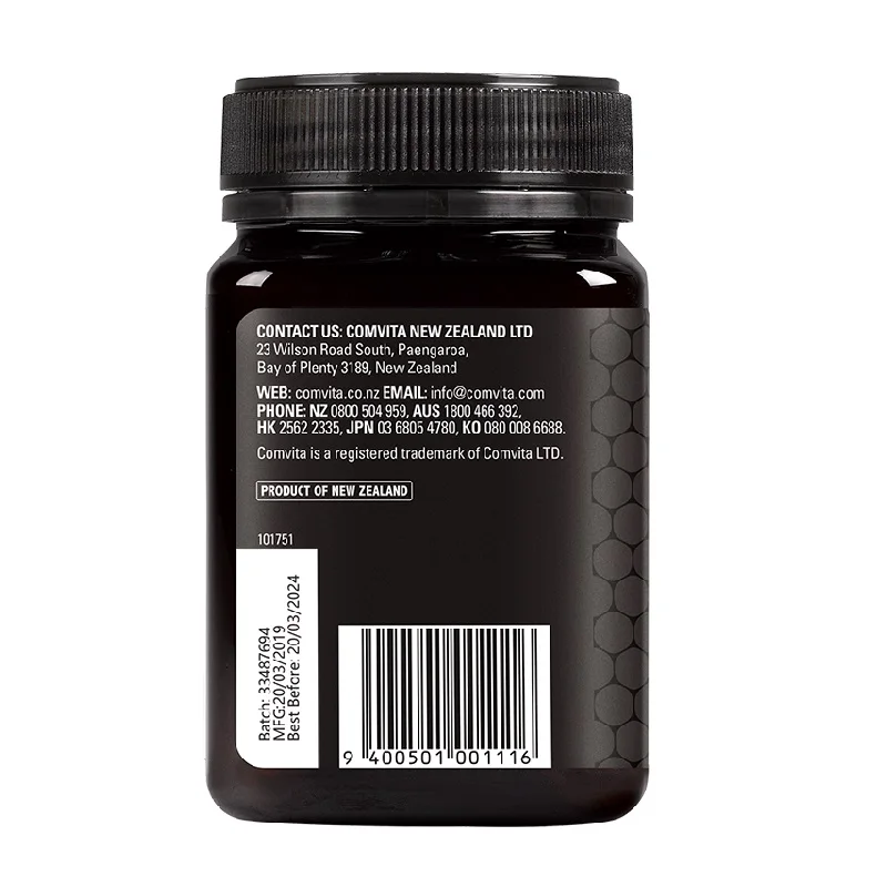 Новая Зеландия Comvita Manuka мед пчела UMF 5 + иммунитет для желудка мужчин женщин и детей