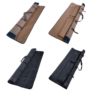 

Fishing Rod Carrier Fishing Reel Organizer Handbag Multifunctional Pole Storage Shoulder Bag For Fishing Traveling Camping