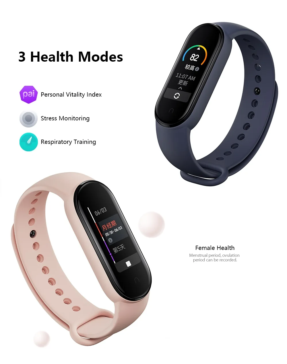 Xiaomi Mi Band 5 Chinese NFC Version - Black Chinese NFC Version