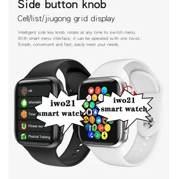 

Smart watch IWO21 Newest bT woman fitness GPS Wearable Devices фитнесс браслет connected watch PK iwo 12 pro w26 For android IOS