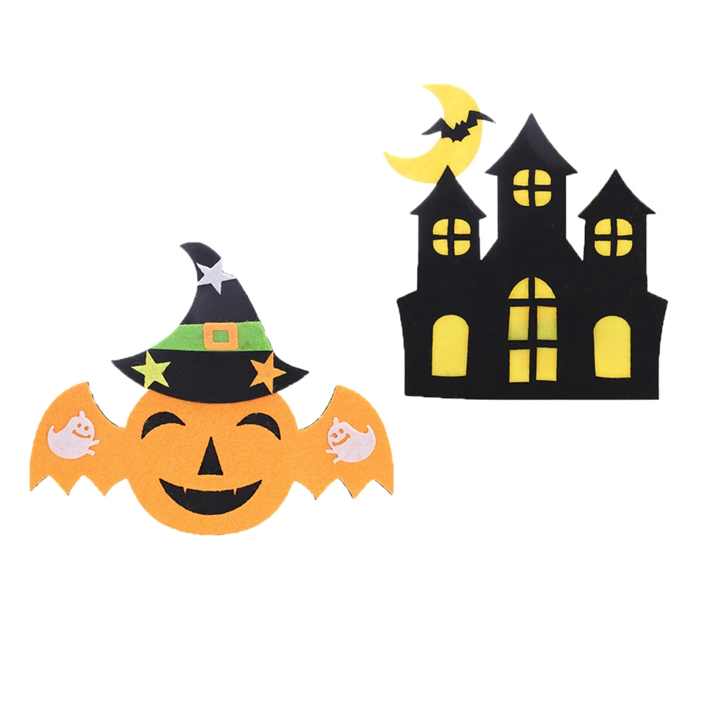 2 шт. головной убор крыло тыквы замок с летучими мышами аксессуар для волос обруч