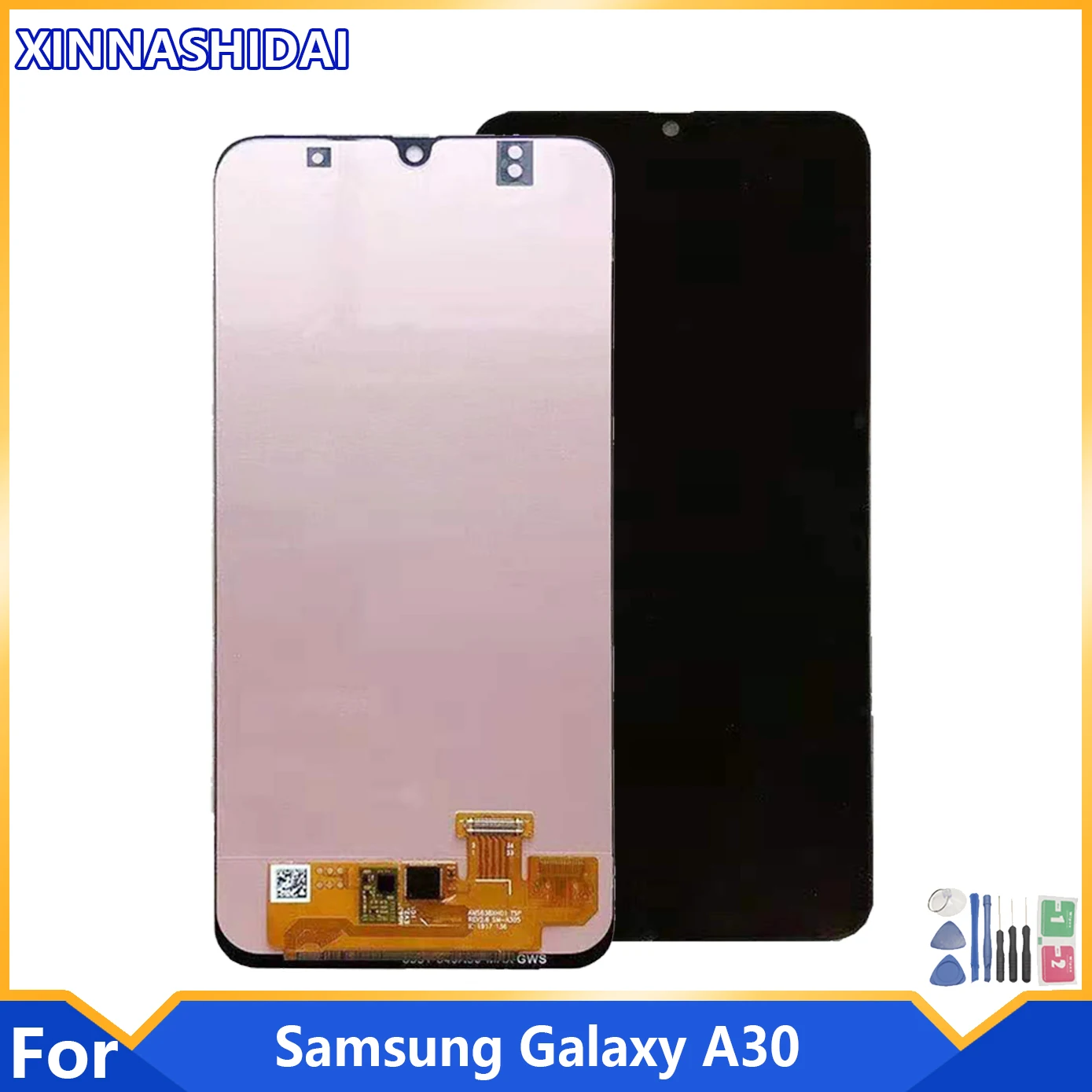 Новый ЖК-дисплей для Samsung Galaxy A30 A305/DS A305F A305FD A305A сенсорный экран дигитайзер замена