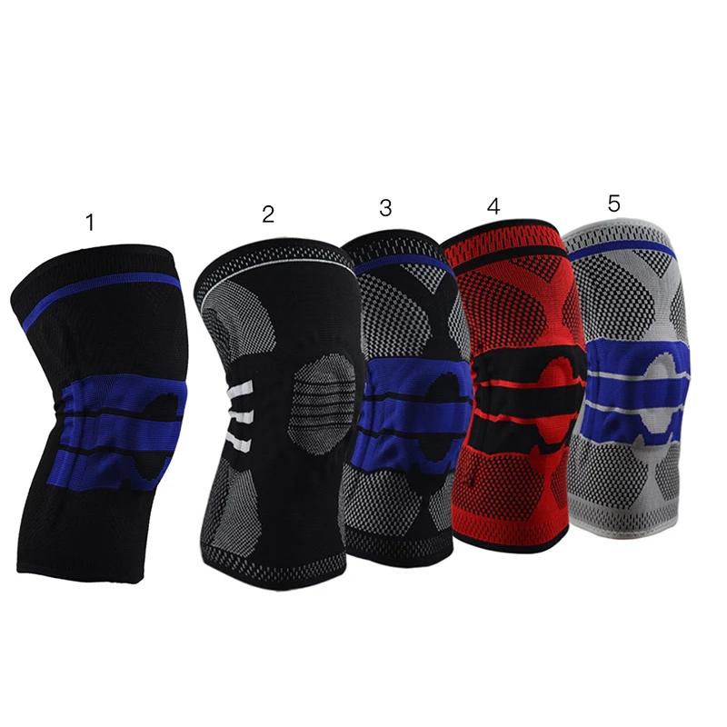 

Profession Sports Knee Sleeve Elastic Kneepad Compression Sleeve Support For Running Basketball Riding Knee Brace Protector