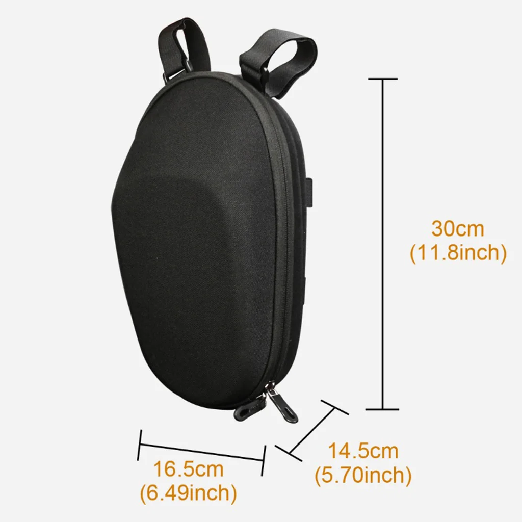 Bicycle Handlebar Waterproof EVA Bag MTB Mountain Rode Bike Front Handle Basket Zipper Pouch Cycle Accessories