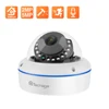 IP-камера Techage Super HD 5 Мп 2 МП POE, антивандальная комнатная купольная камера видеонаблюдения с микрофоном, поддержка видеонаблюдения P2P, ONVIF ► Фото 1/6