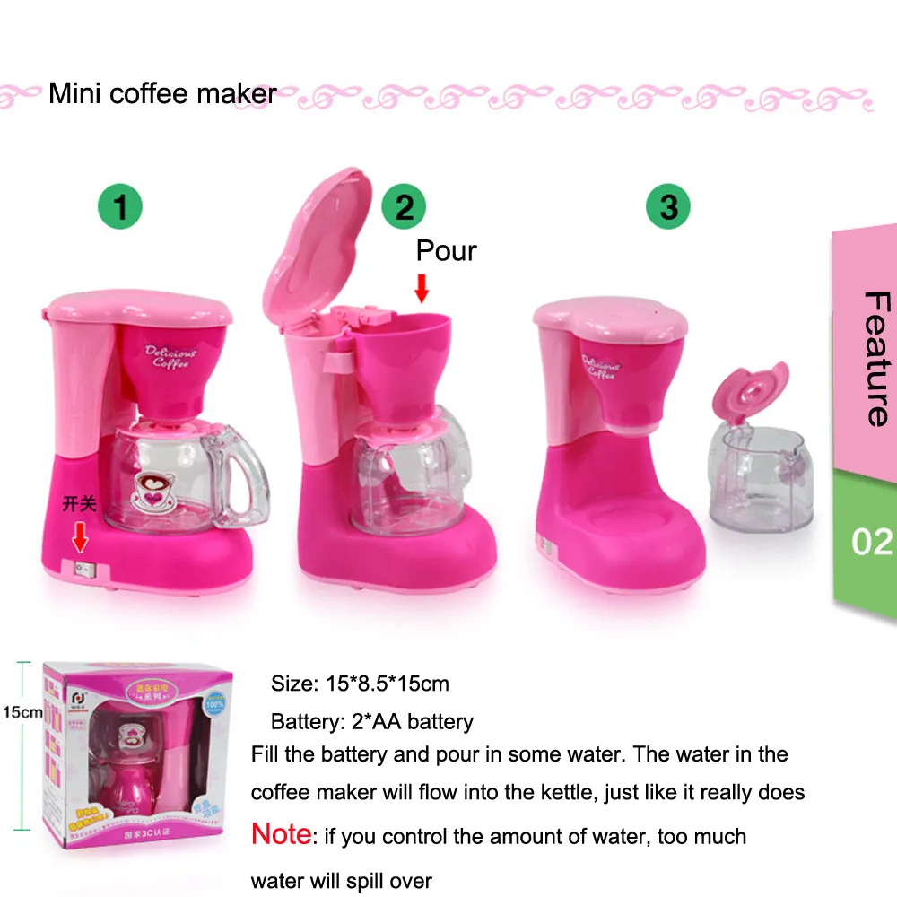 Mini House Electrical Appliances Fridge Fun Gift Kids Role Play Pretend Toy Play Home Appliances Kitchen Toy Gift Furniture Mini