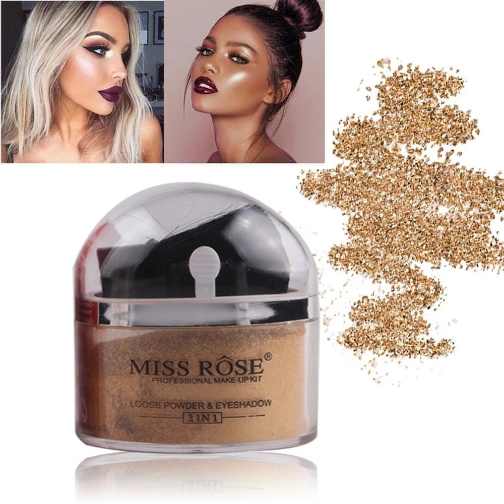 glitter highlighter powder