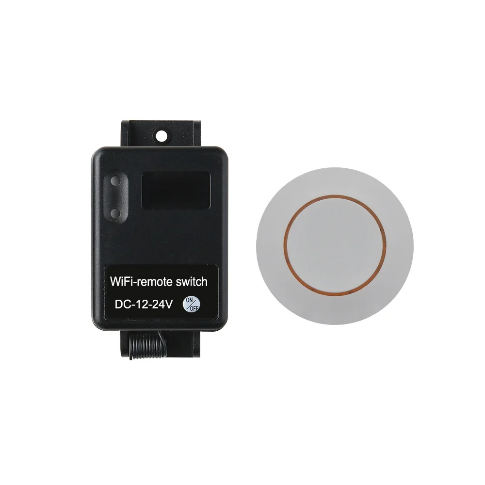 

eWeLink Smart Home 7-36V 10A 1Gang wifi switch supports remote control, mobile phone control, for wifi access control system