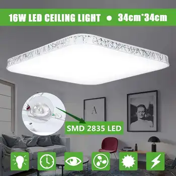 

LED Ceiling Light Modern Lamp Waterproof Ultra Thin Home Living Room Lighting Fixture Bedroom Kitchen Surface Mount Flush Panel