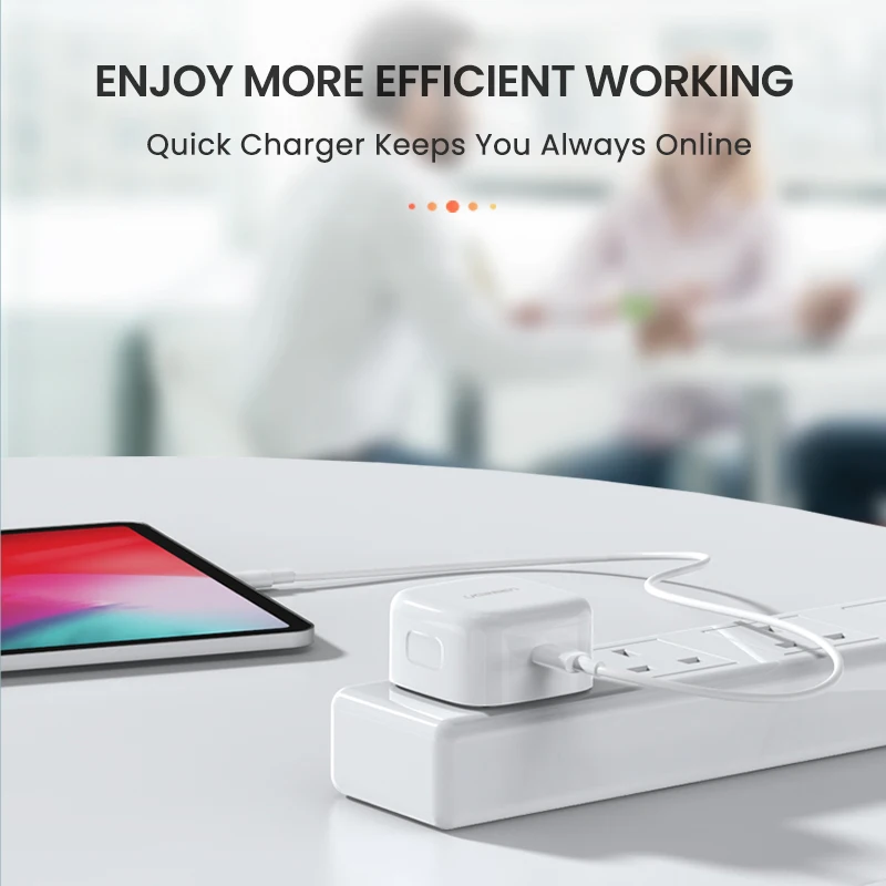 Ugreen Quick Charge 4,0 3,0 QC UK Plug PD зарядное устройство 18 Вт QC4.0 QC3.0 usb type C быстрое зарядное устройство для iPhone 11 X Xs 8 Phone PD зарядное устройство