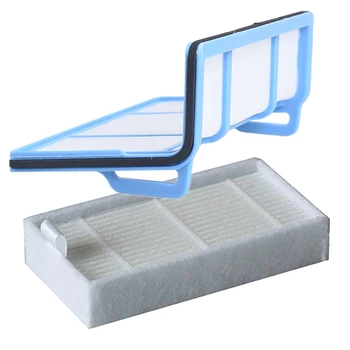 

-11 Pcs Sweeping Robot Vacuum Cleaner Parts Filters:10 Pcs Hepa Filter for Chuwi Ilife V3/V3+/V5/V5S & 1 Pcs for Ilife V5 V5S V
