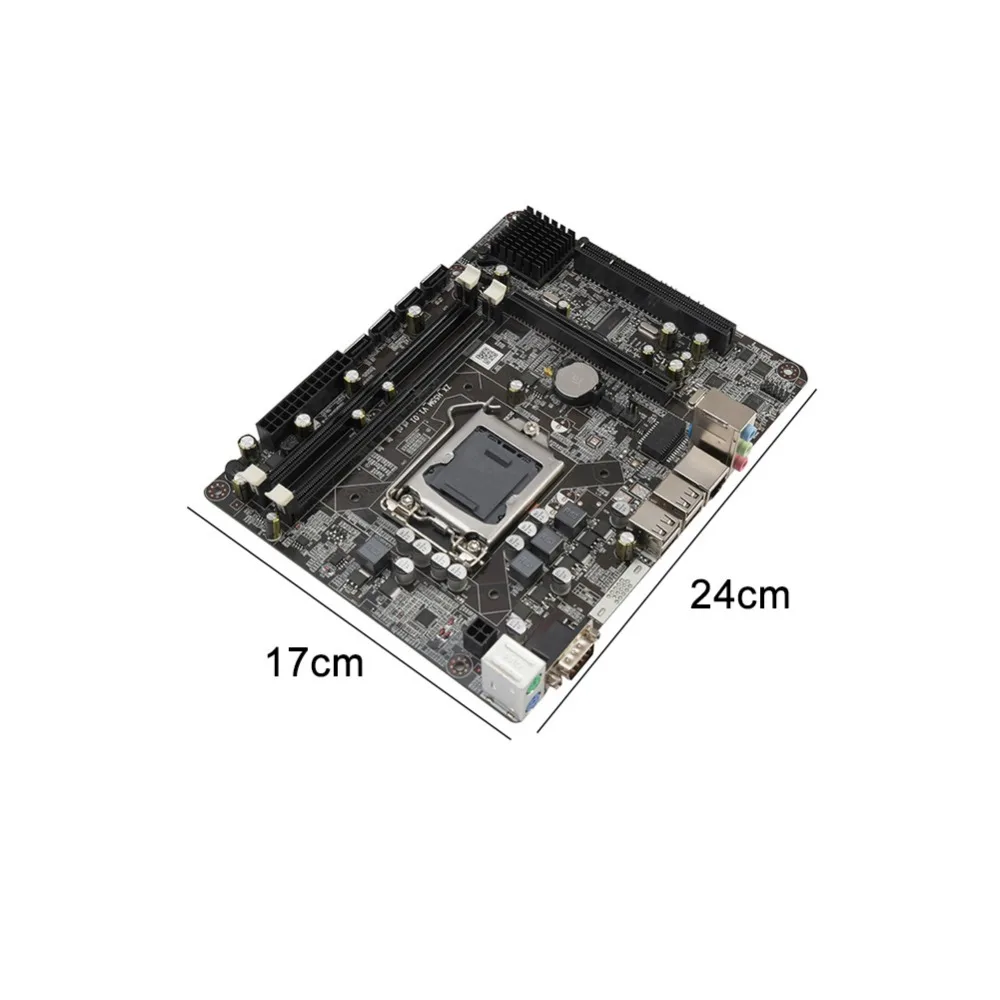 LGA 1156 Intel P55 двухканальный интерфейс памяти DDR3 Материнская плата высокопроизводительная настольная поддержка I3 I5 I7