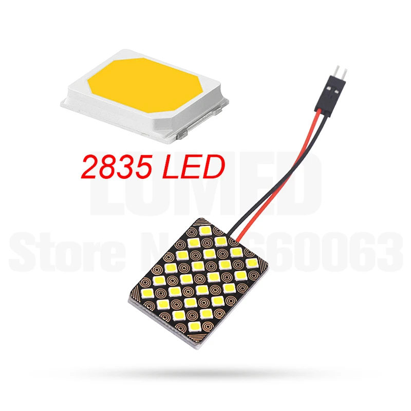 1х гирлянда T10 1210 SMD Автомобильный светодиодный панельный светильник для автомобиля, авто интерьерный светильник, купольная лампа для чтения, лампа BA9S DC 12V